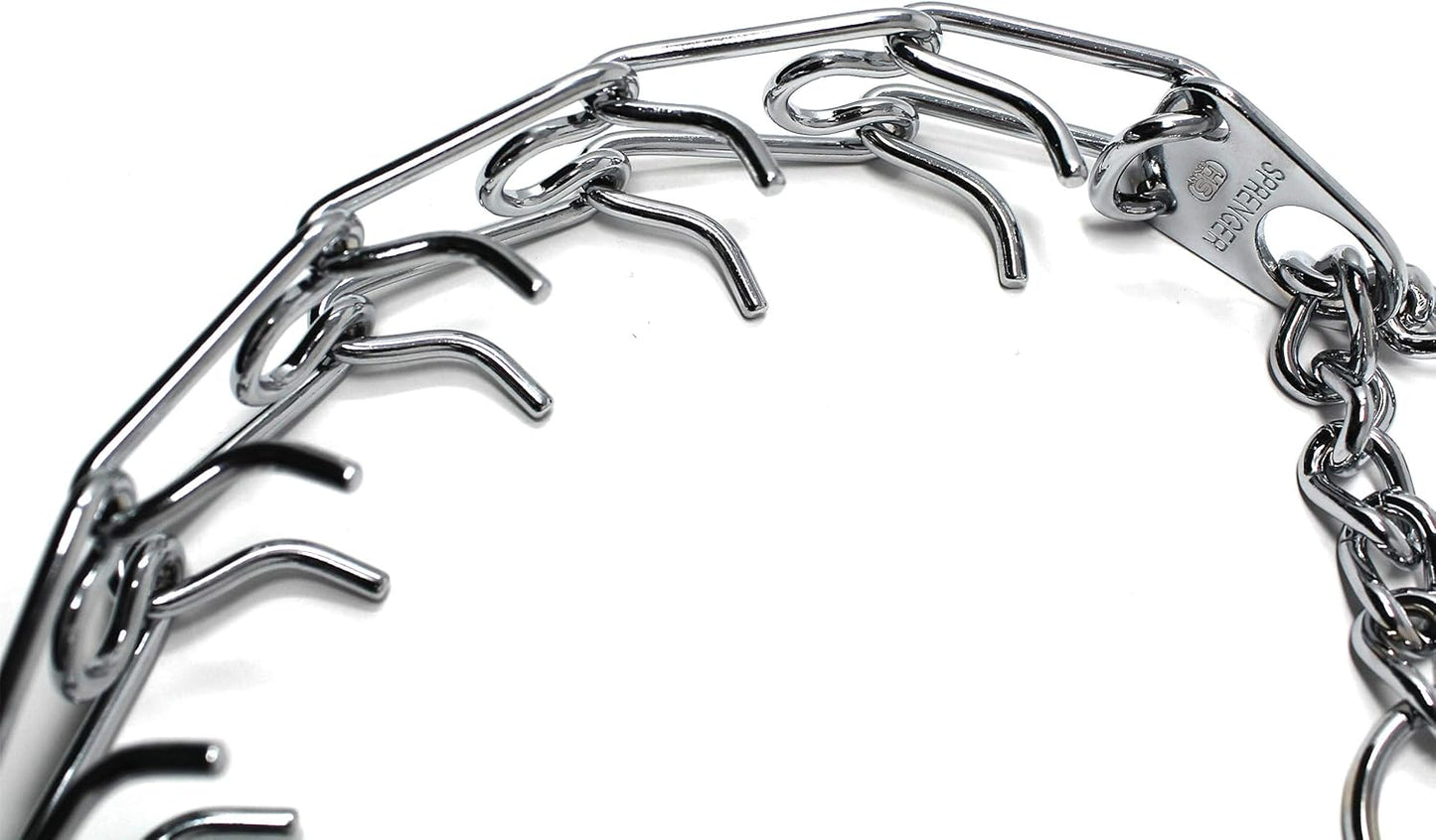 Silver chain bracelet on a white background