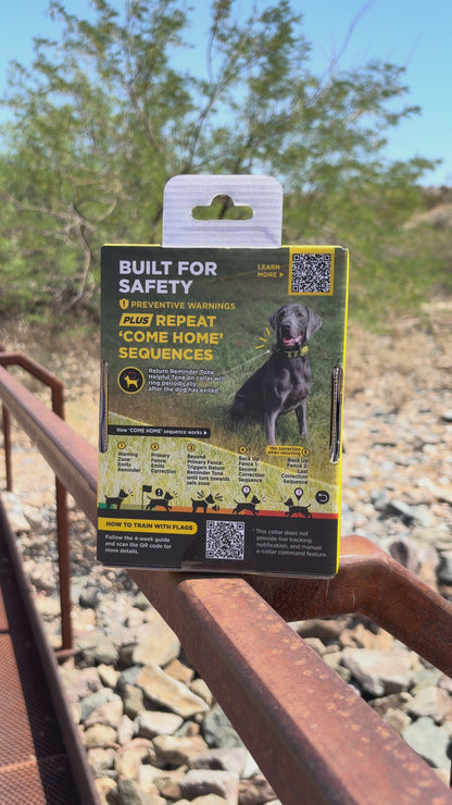 Dogtra No-Subscription GPS Dog Fence - Static Shock & Pager Training Collar, Phone-Connected, Bluetooth-Enabled, App-Control, 3/4 Acre Minimum Coverage Wireless Boundary System for Large Properties & Camping