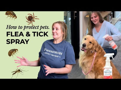 Wondercide® Flea & Tick Spray for Pets + Home — Natural Essential Oils | Rosemary, Cedarwood & Lemongrass