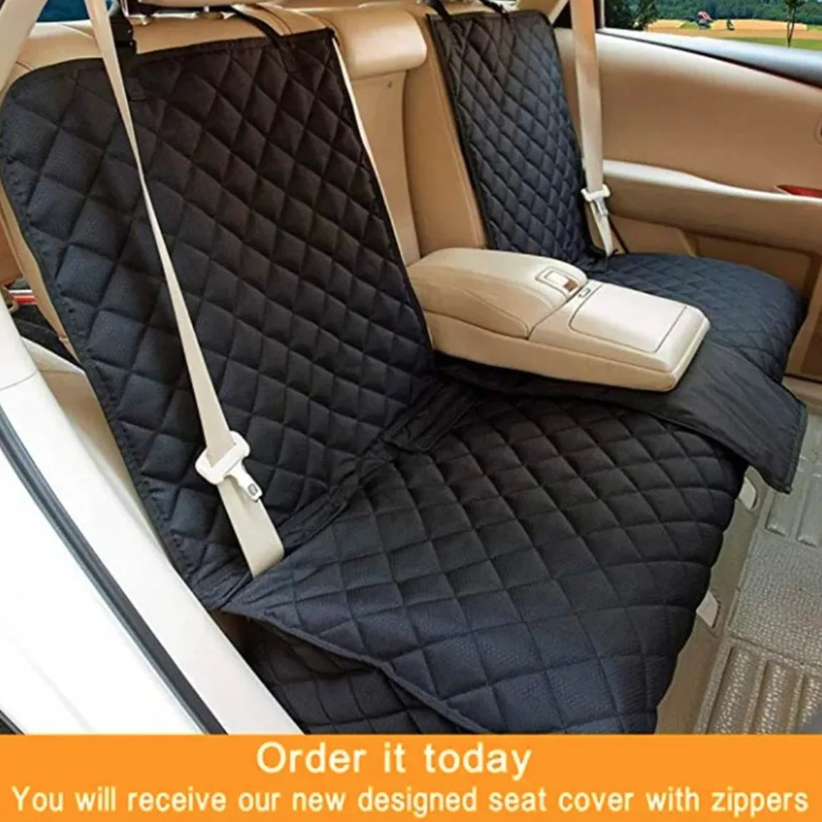 Portable Dog Car Seats AND Cargo Covers  - Toilet Station, Waterproof Cushions, Double Padding, Luxury Models