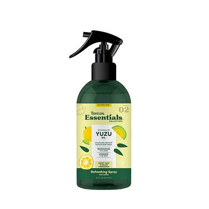 TropiClean Essentials Yuzu Fruit Deodorizing Spray, 8 oz